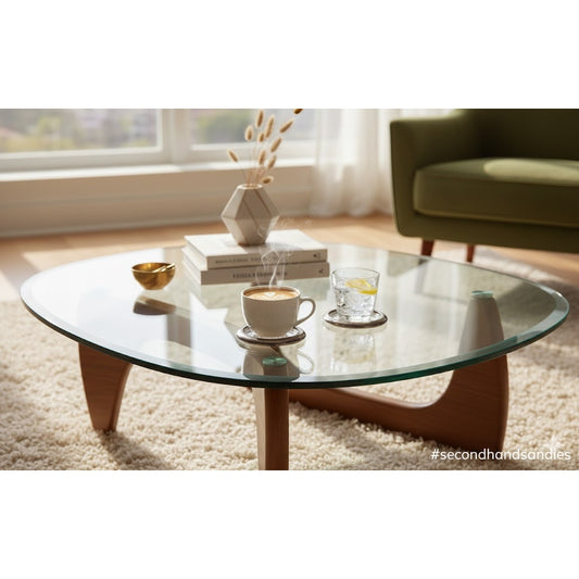 Set 4 Leonard Silverplate Glass Crystal Cut Coasters Barware MCM Starburst Drink