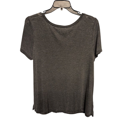 Susina lightweight Size XL short sleeve TShirt Top shirt short sleeve side ruch