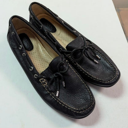 Sperry leather Size 6.5 Loafers Mocs Driving Womens Preppy Top Sider