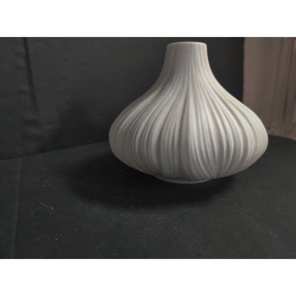Vintage Rosenthal Studio-Line Germany White Bisque Porcelain Vase Tapio Wirkkala