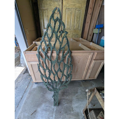 Secondhand Sandies: Set of 3 Wood Christmas Trees Outdoor Decor