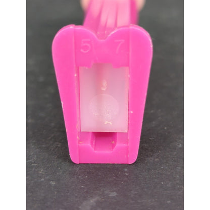 Vintage 1992 Dino The Flintstones PEZ Dispenser Pink Stem Made in Slovenia