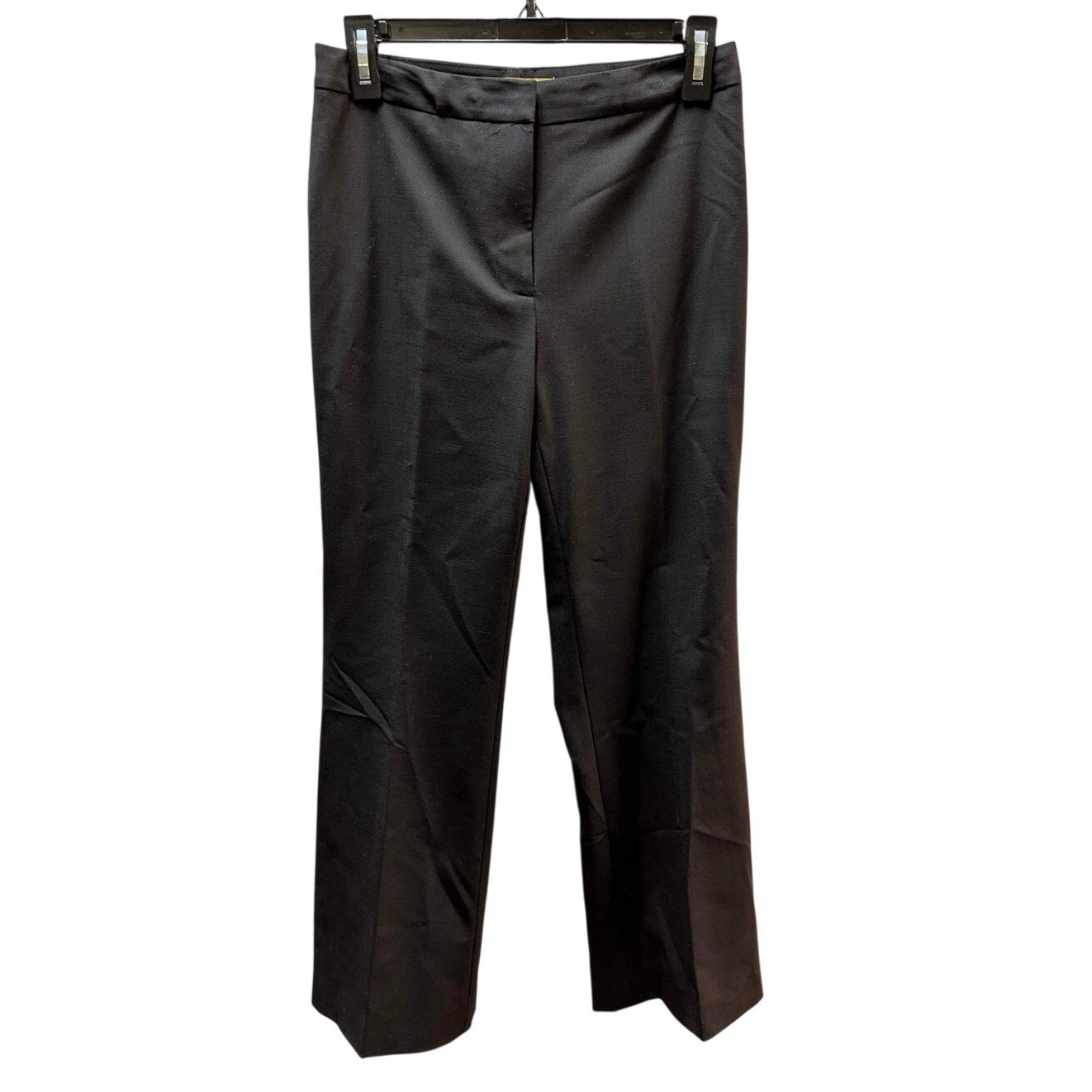 Alex Marie Black Tailored Straight Leg Trousers Business Casual Pants Size 2P