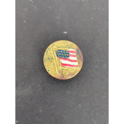 LOT of 10 Antique Vintage YSL Victorian Brass Mixed Materials Buttons ESTATE E