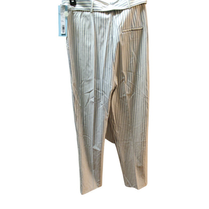 Antonio Melani Striped Paperbag Pants Tie Waist Coastal Preppy NWT Clear Skies 4