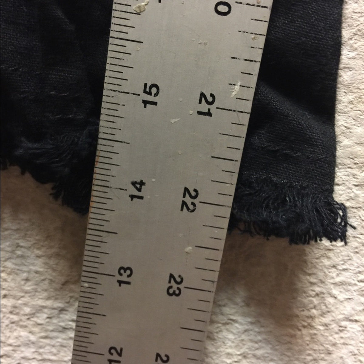 Caslon Linen Blend Black Cropped Pants with Raw Hem tie waist pockets NEW XS