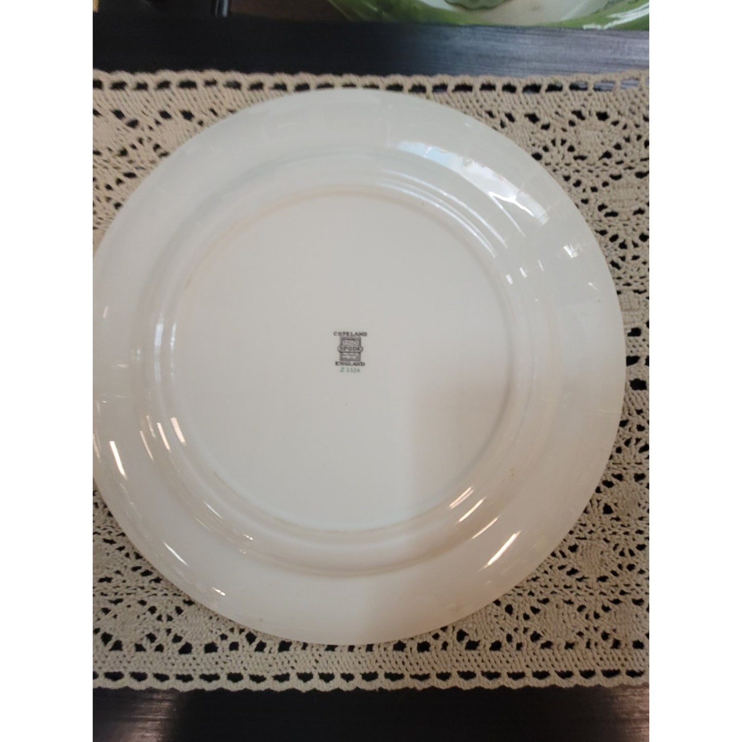 Spode Christmas Tree Dinner Plates Lot 2 Vintage England 10.5"