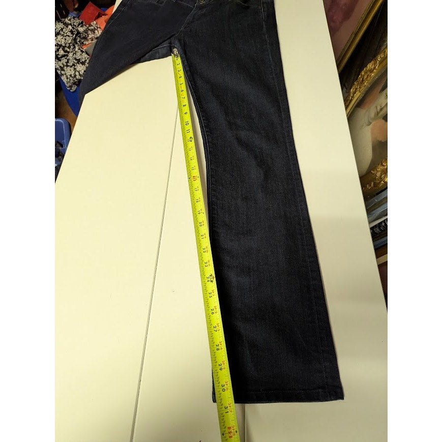 Paige Denim Federal Slim Straight Leg Jeans Dark Wash 32 x 31 Premium