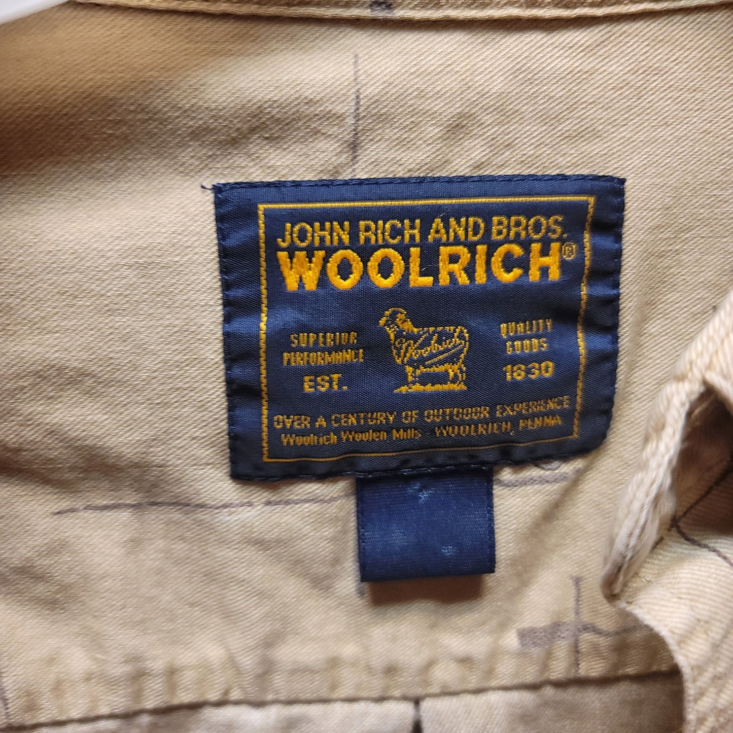 Woolrich John Birch long sleeve Honolulu shirt Vintage Hawaiian Blouse top 12