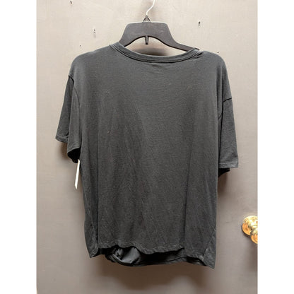 BP. Size MEDIUM black casual tee shirt t-shirt short sleeve Knotted detail NEW