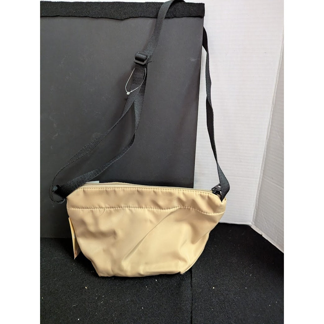MW Nordstroms Beige travel bum bag fanny pack crossbody front  adjustable NEW