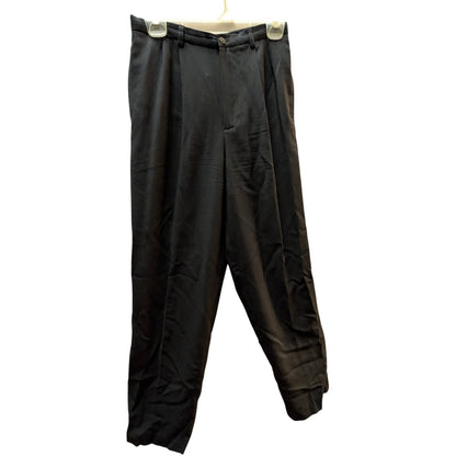 Banana Republic Wool Pants Size 4 High Waisted Pleated Front side pocket Italy