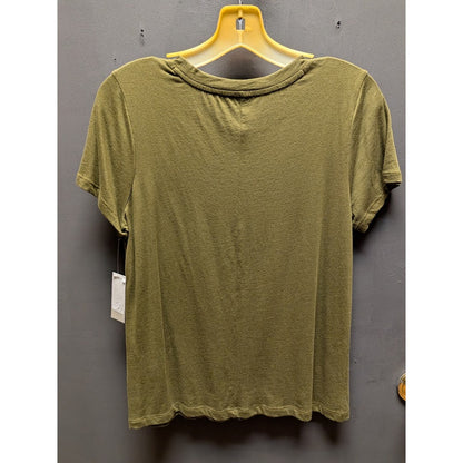 BP. cotton green short sleeve crew neck Tshirt top casual lightweight MEDIUM