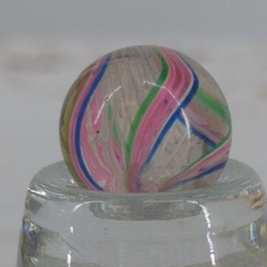 LOT of 36 Vintage marbles ESTATE FIND Approx. 1/2" Various Colors KInds #