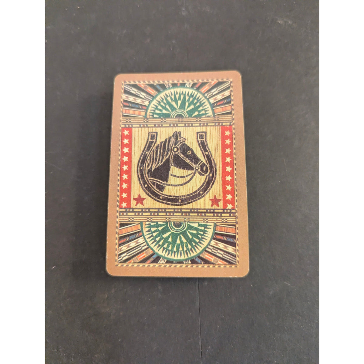 Vintage Western Horseshoe Horse Playing Cards Deck Complete Jokers