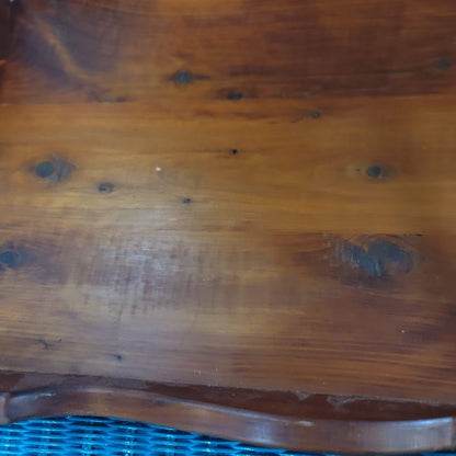 Handmade yew Wood double handle serving tray 13" x 26"  Crafted Gerald Jeffcoat