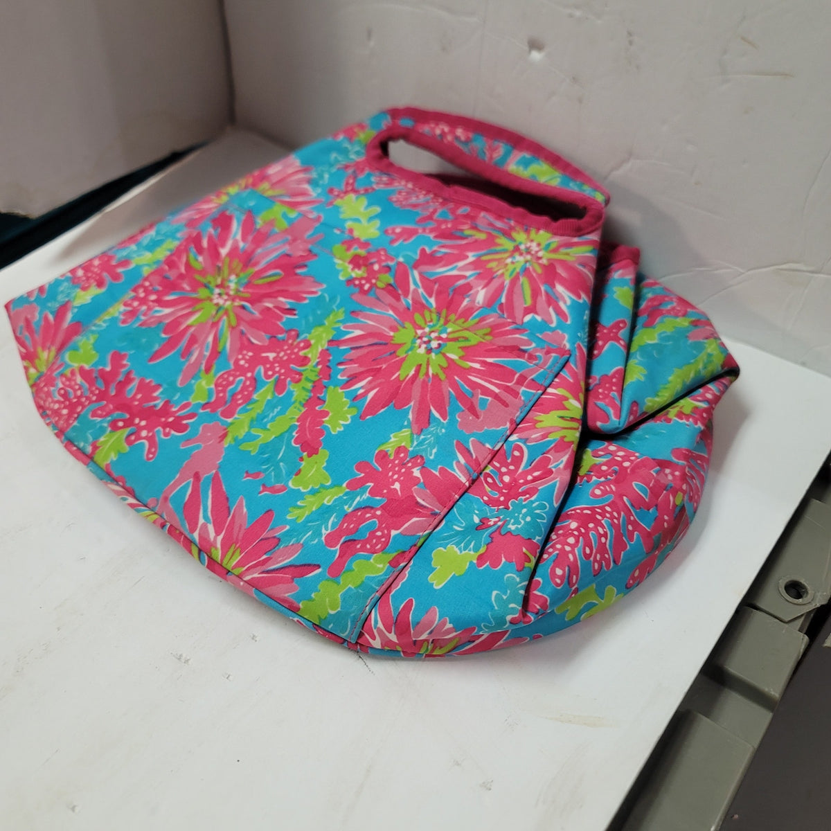 Lilly Pulitzer Trippin Sippin Insulated Beverage Bucket Bottle Opener Cooler