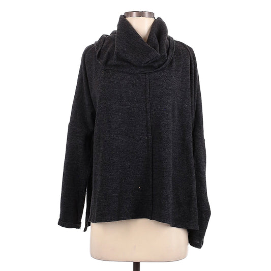 Status by Chenault Turtleneck Sweater extraSmall black heathered soft Oversized
