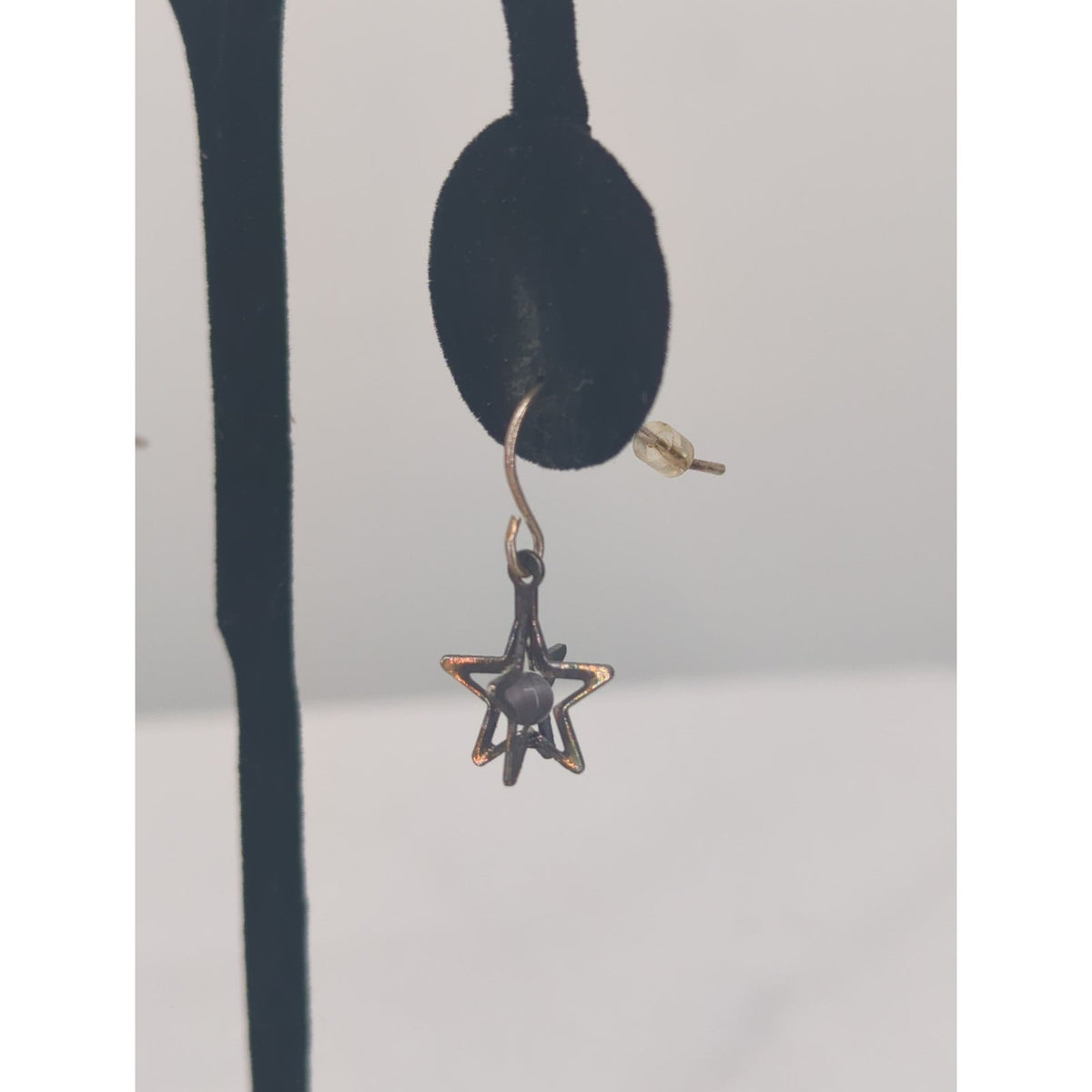 Vintage Y2K Celestial Star Fishhook Earrings Indie Sleaze Grunge Gothic Jewelry