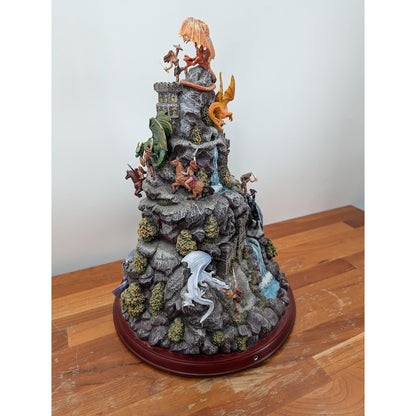 Bradford Editions 2007 "Realm Of The Dragons" Mystical Mountain