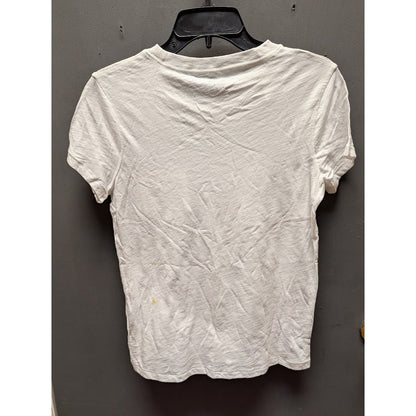 Madewell Size Small Optic White casual Tshirt top short sleeve front pocket NEW