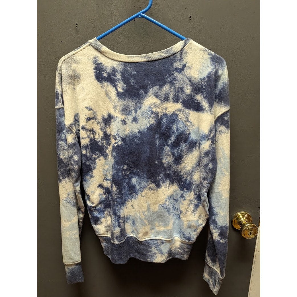 Z by Zella Tie-Dye Long Sleeve Sweatshirt Size Medium Activewear NEW