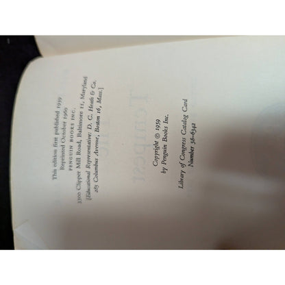 Vintage The Pelican Shakespeare: The Tempest Paperback