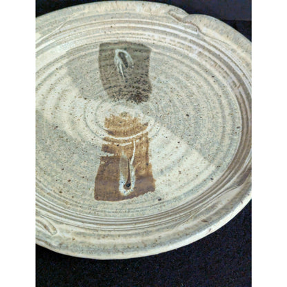 George Griffin Pottery, Sopchoppy Florida Handmade Art Pottery Plate 11"