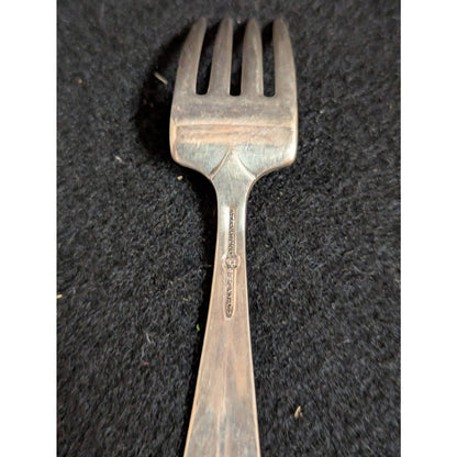 International Sterling Silver Cocktail Seafood Fork Art Deco Flatware Replacemen