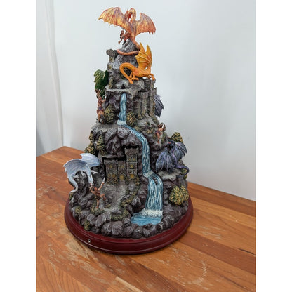 Bradford Editions 2007 "Realm Of The Dragons" Mystical Mountain