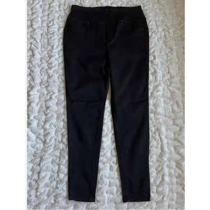Seven7 Women's Size 22W ULTRA HIGH RISE LEGGING PULL ON TUMMY TONER Black Pants