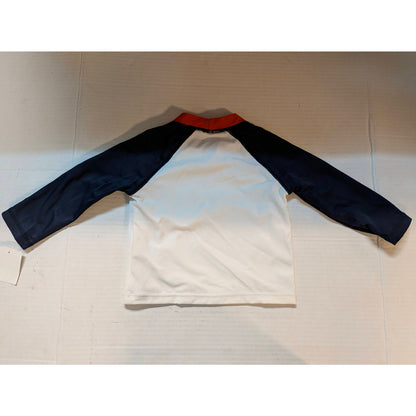 Janie and Jack Baby Sailboat Raglan Swim Top Rashguard Size 6-12 Months NWT