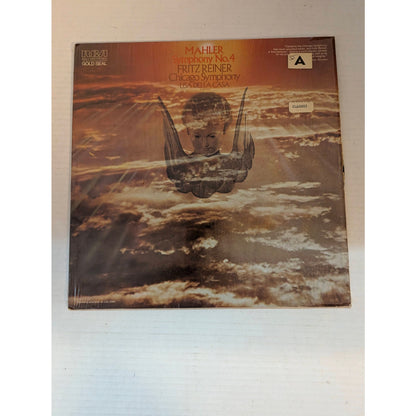 Vintage Mahler Symphony No. 4 Fritz Reiner Chicago Symphony RCA Gold Seal LP
