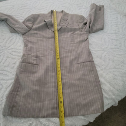 Dwyane Wade Draft Era Bespoke Custom Elevee Tailor Early 2000s Pinstripe Blazer