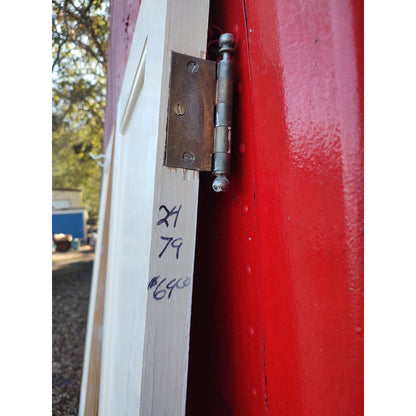 SECONDHAND SANDIES: 2 panel 24" x 79" vintage doors WOOD 69.00 each