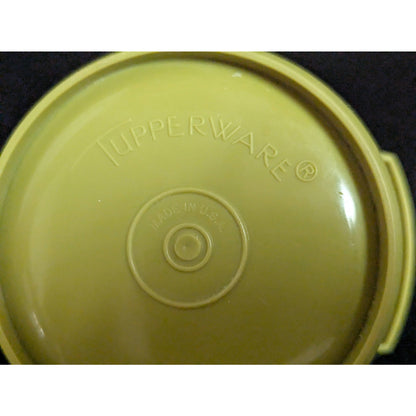Vintage Tupperware Sunshine Green Servalier Mixing Bowl