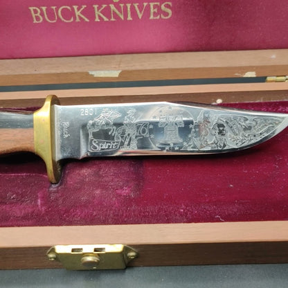 Buck #2801 Spirit of 76 Limited Edition Bicentennial Knife Set Display Case Coin