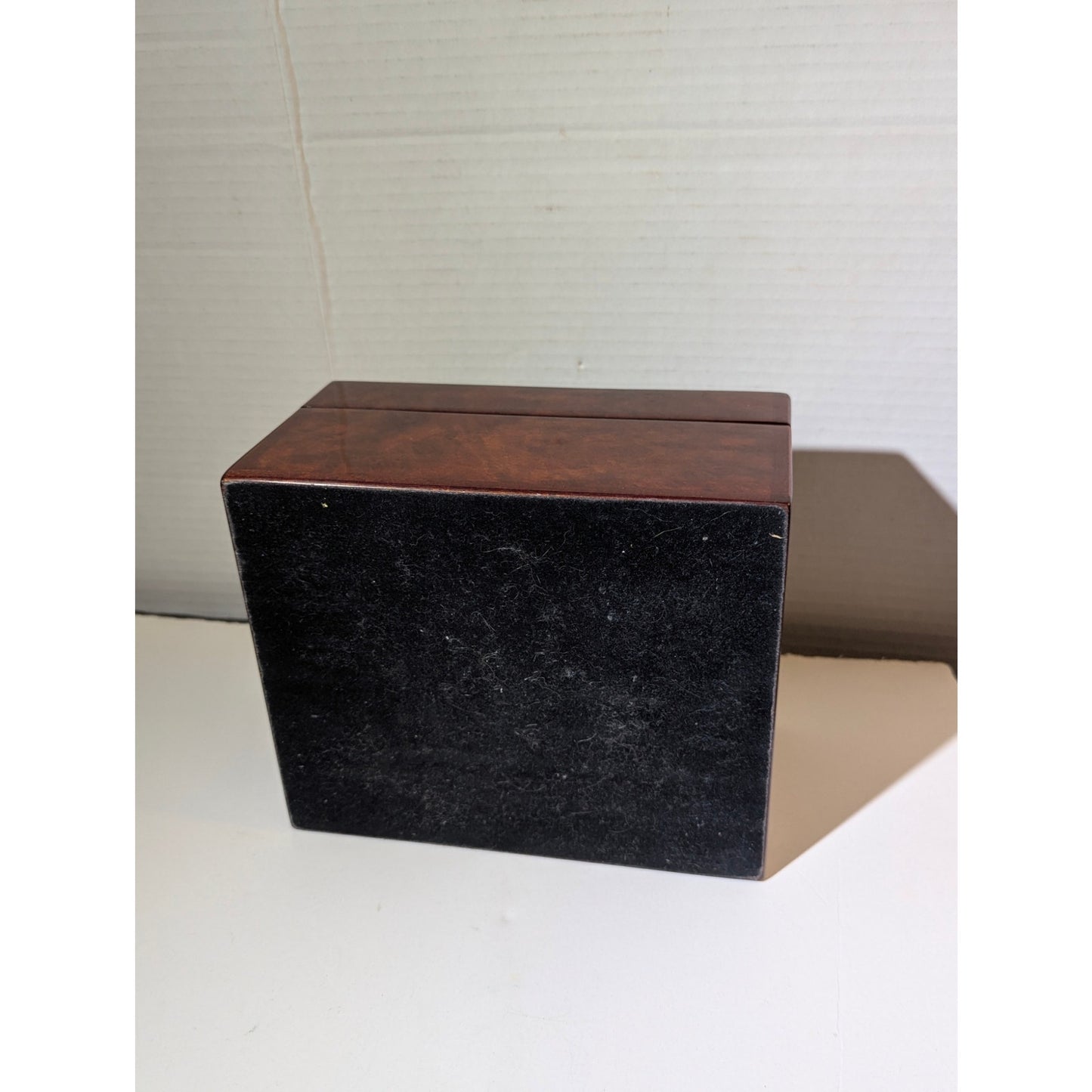 Breitling Luxury Burl Wood Watch Presentation Box High Gloss Timepiece Display