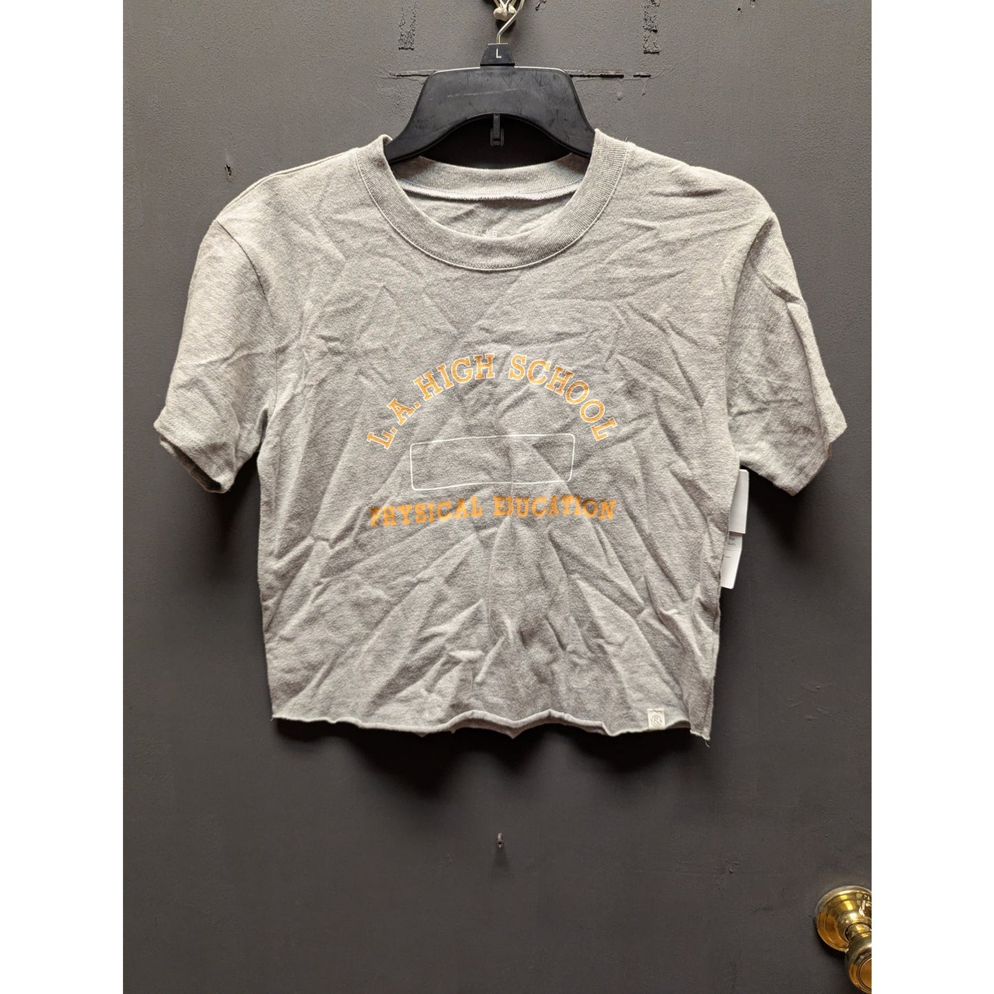 Tucker + Tate Gray Graphic Short Sleeve T-Shirt Size Large (10/12) Juniors