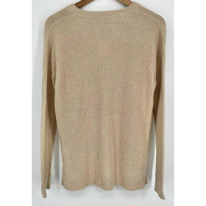 Madewell Pullover Chest Pocket Sweater Size XL / Extra Large in Heather Fawn NWT