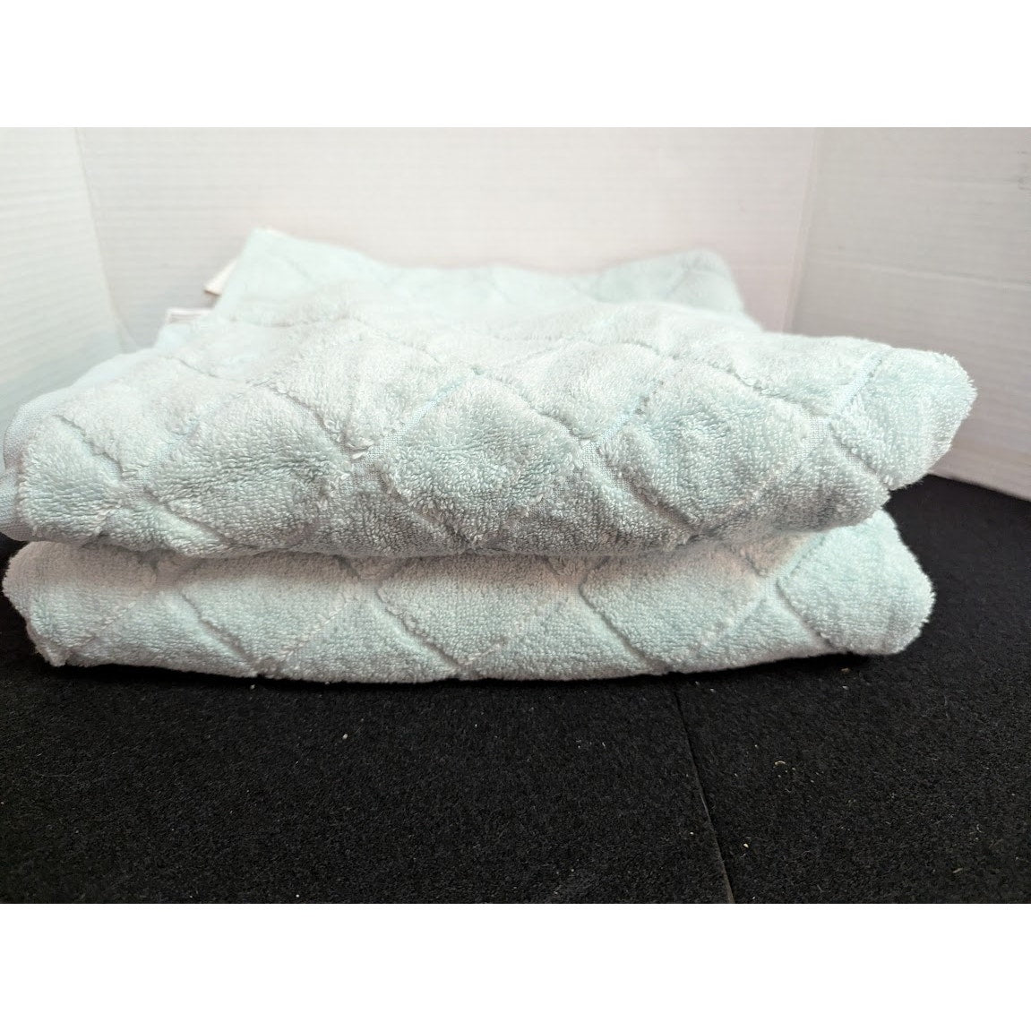 Turkish Cotton Towels Gracious green bath towels 28x54 Pair of 2 NEW