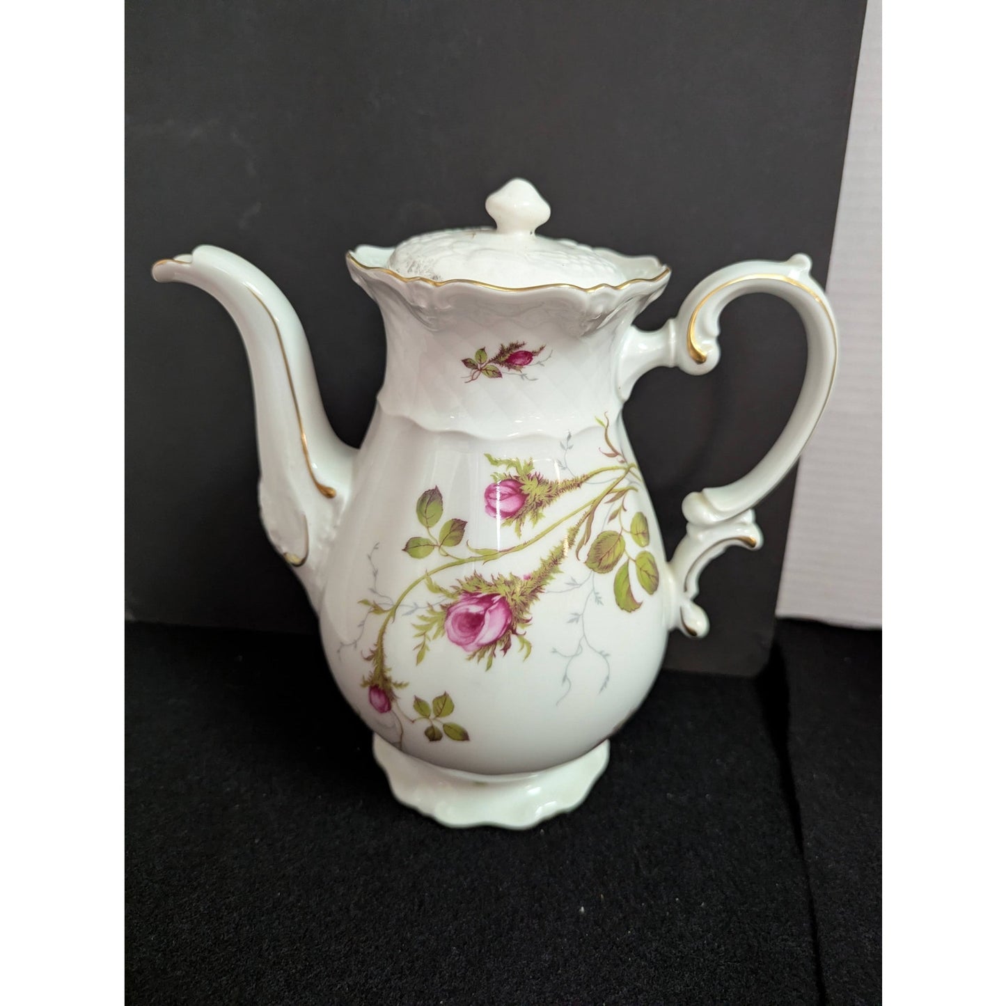 Vintage Eschenbach Bavaria Germany "La Reine" Porcelain Coffee / Teapot