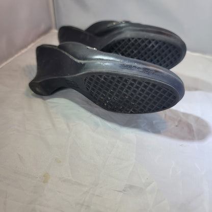 Aerosoles Flexation black clog Womens Shoes Size 10 buckle detail