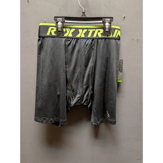 RBX pro compression Size Medium Activewear Boxer shorts black lime X-dry NEW