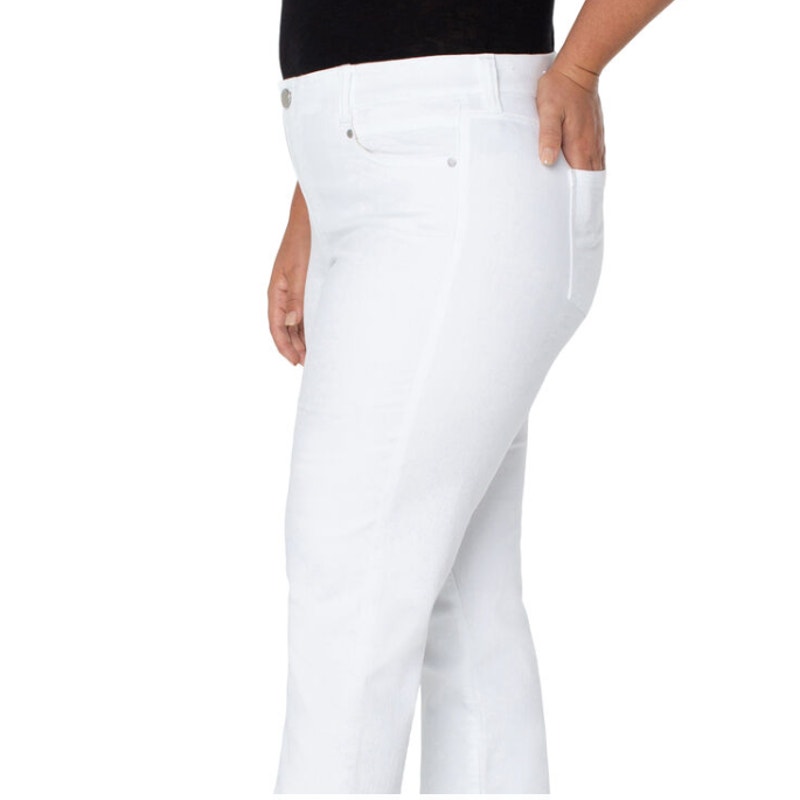 Liverpool Gia Glider Slim Size 6 / 28 Bright White NEW Jeans Stretch