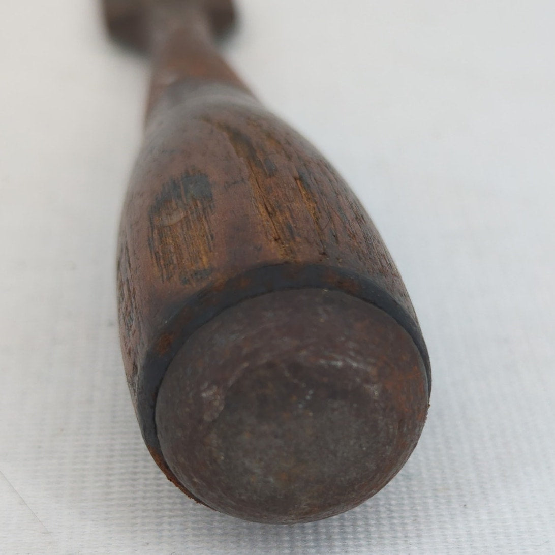 Vintage Stanley Wood Handled Woodworking Chisel Hand Tool