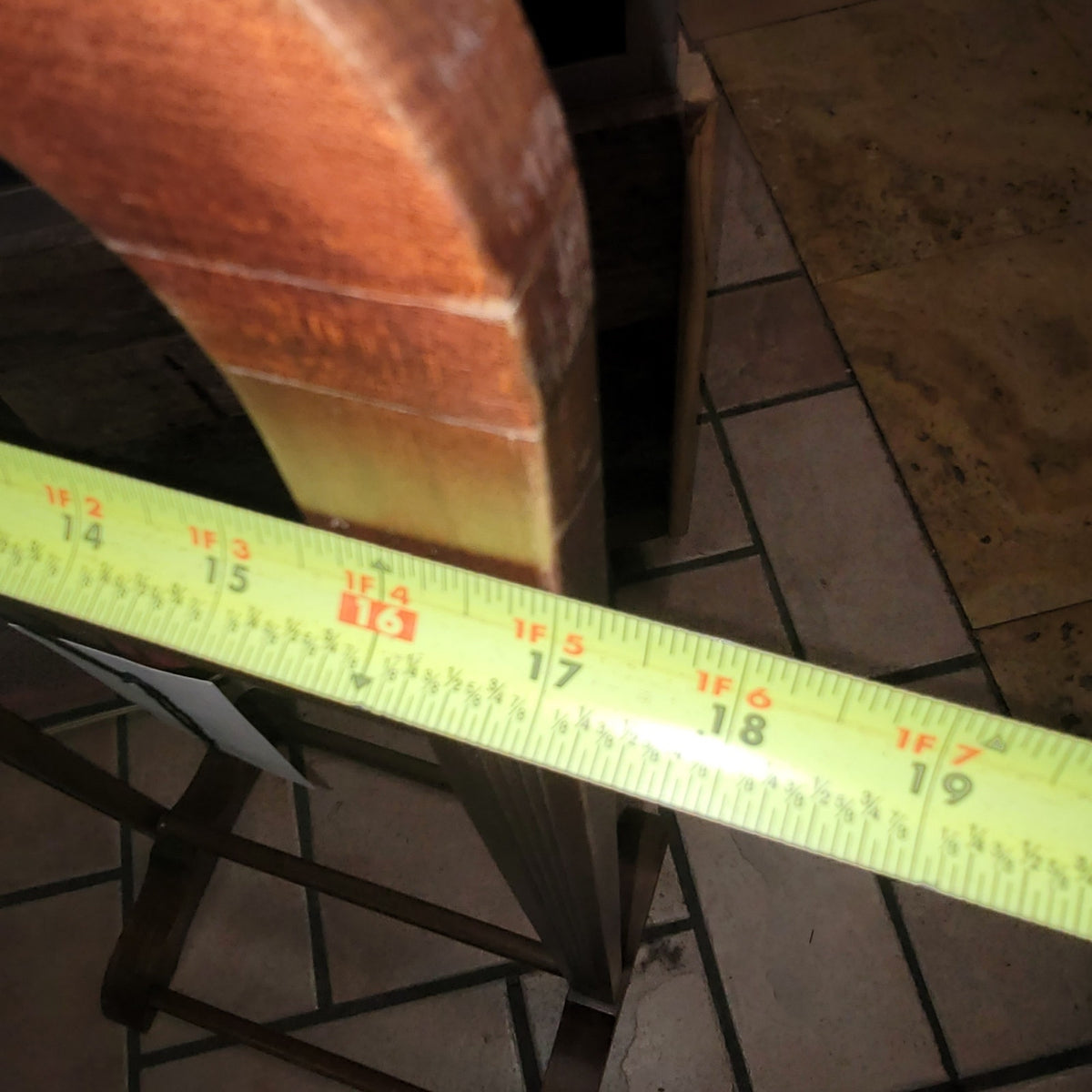 Secondhand Sandies: Vintage Men's solid wooden valet coat rack pants hanger change holder