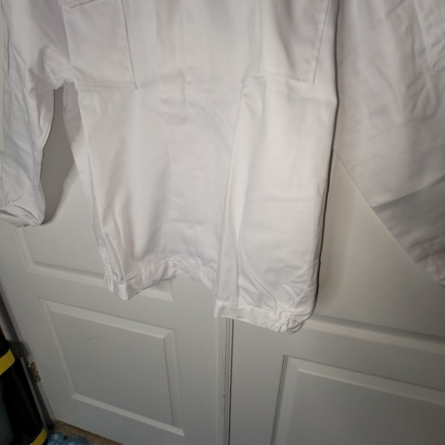 Sigcat White Utility Workwear Jacket Protective Lightweight Outerwear XXXL NEW