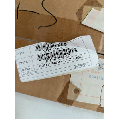 New SMC Pneumatic Cylinder CDA1FN50-250-J59 Max Pressure 1.0 145 psi 10.2 kgf/cm