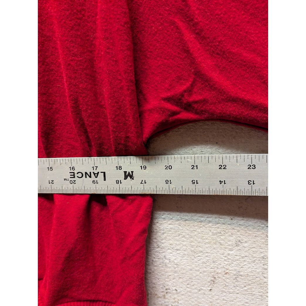 Vince Camuto Snap Trim Dolman Sleeve Sweater Sz XL / Extra Large in Red NWT